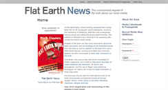 Desktop Screenshot of flatearthnews.net